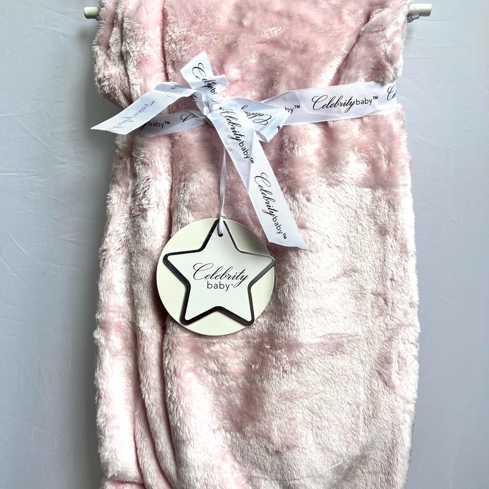 Soft Pink Plush Blanket